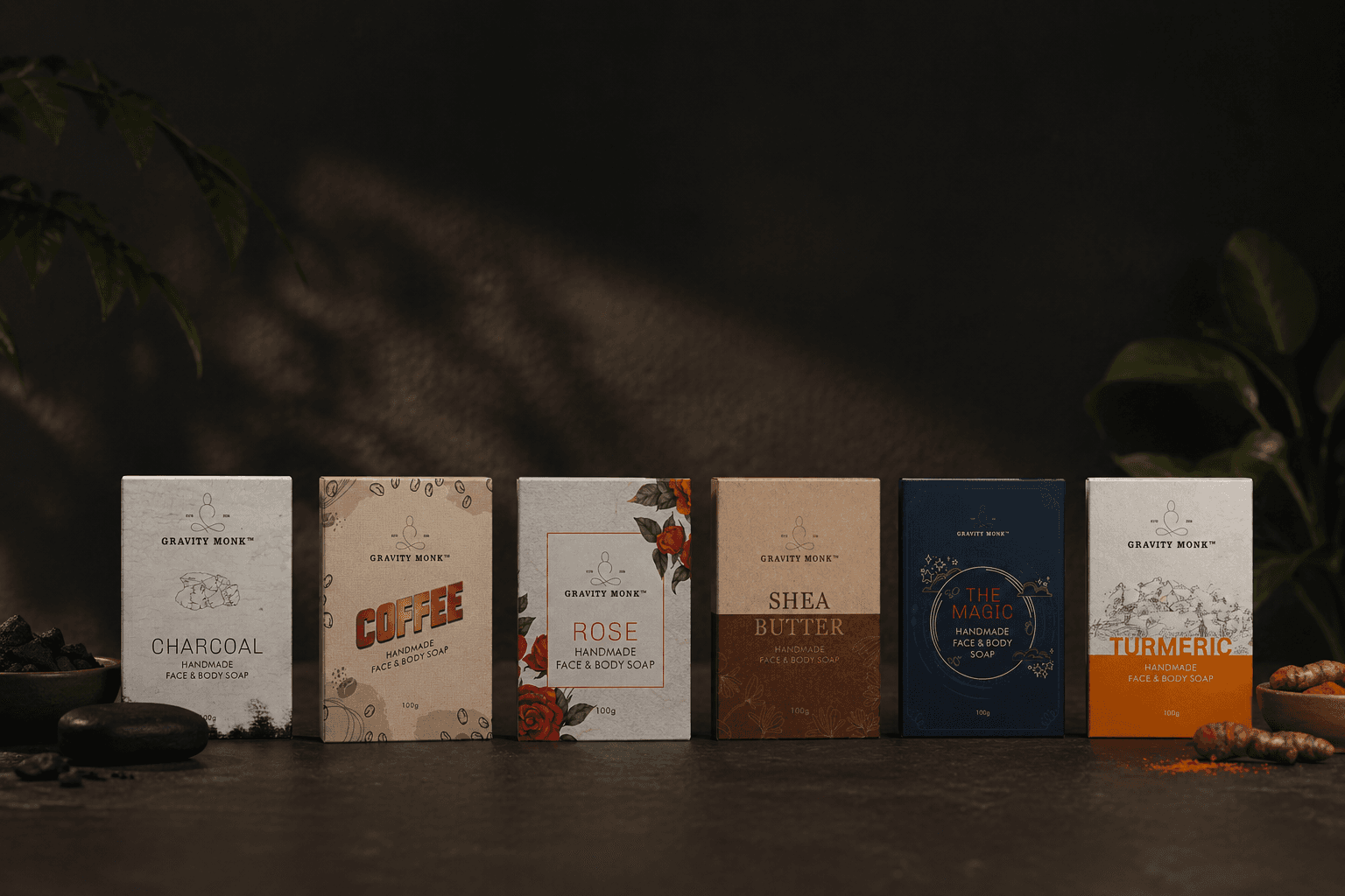 Gravity Monk Soaps Collection